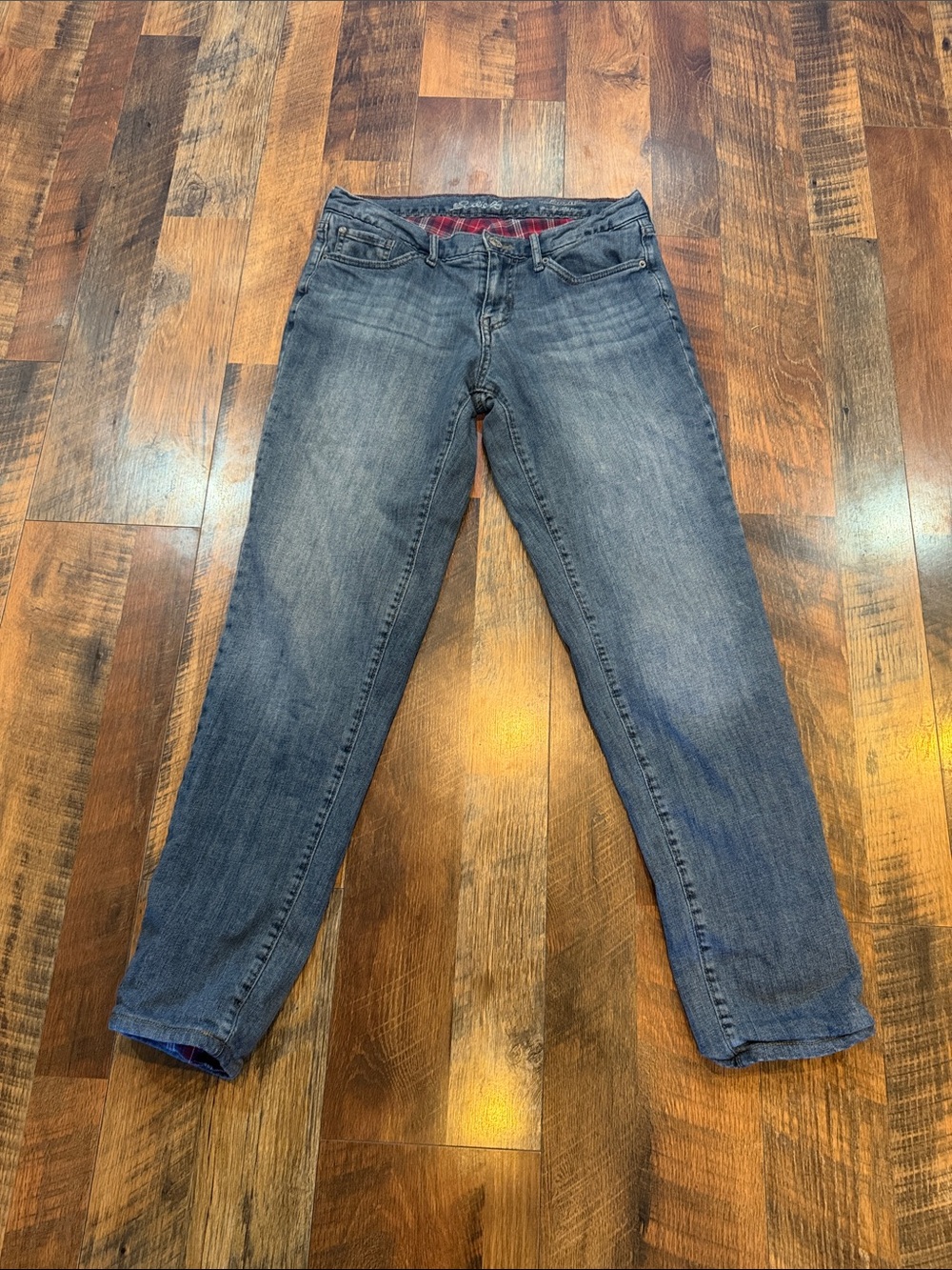 Eddie Bauer relaxed boyfriend jeans insulated 4 (4550)